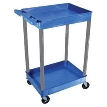 Abacus Two Level Serving Cart - Blue AB2610278